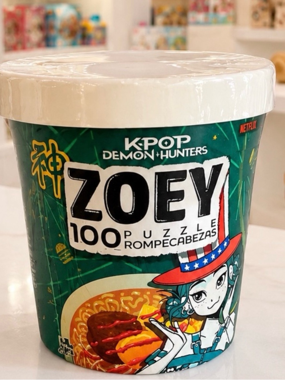 K•POP Demon Hunters Zoey Puzzle - 100 Pieces